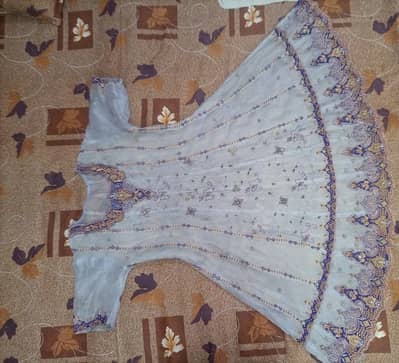 Fancy Party Wear Frock / Maxi with Trouser (Only Worn Once)