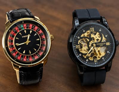 2 Watchs In Cheap Automatic Original And Casino Watch