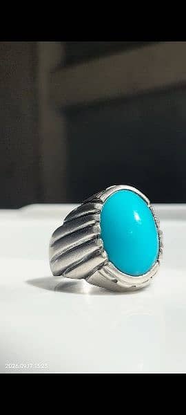 A top quality deap blue colour old  nishapuri Firoza. 100% original