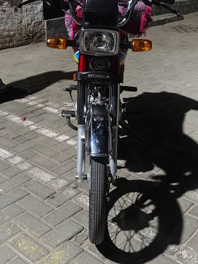 Honda CD70 applied for 2026 open letter / 75+fuel average 5500 driven