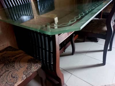 Wood Dinning table