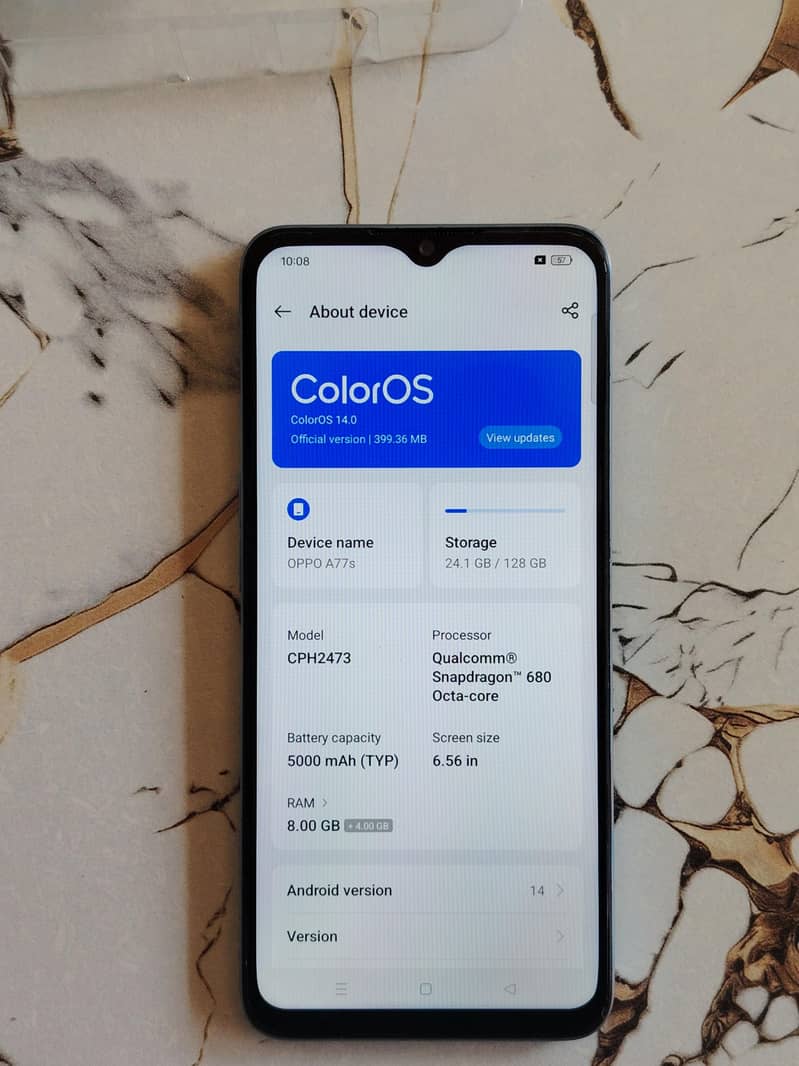OPPO A77s 0