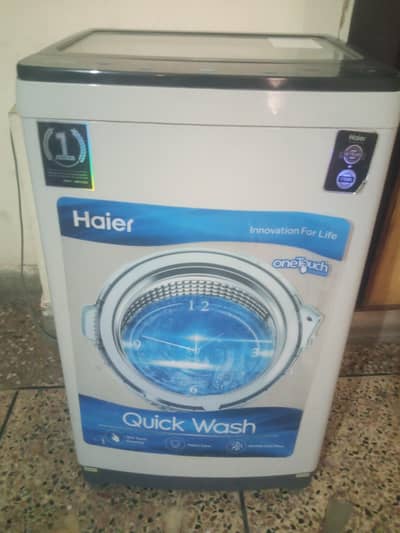 auto washing machin haier