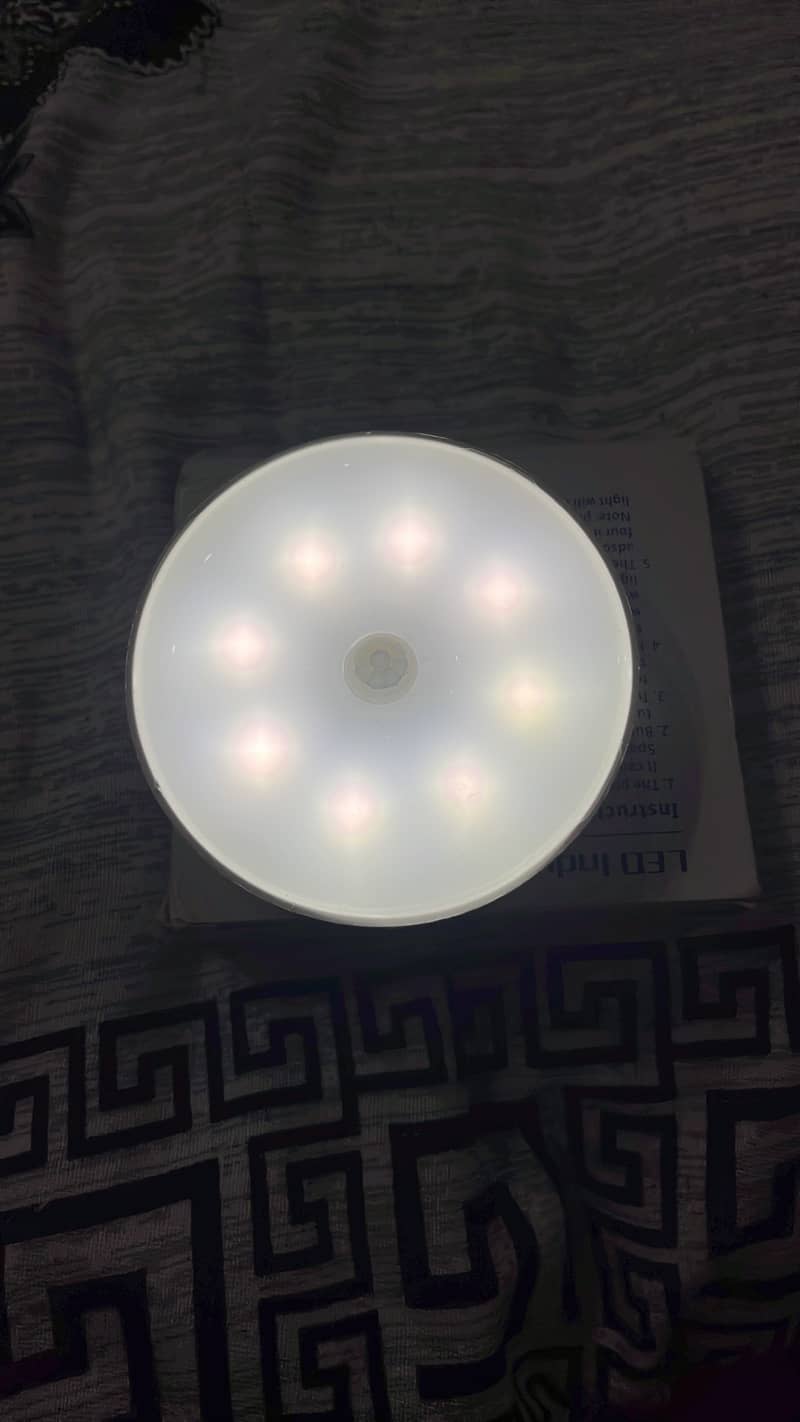 Rechargeable Motion Sensor LED Light | Wireless Night Light 0