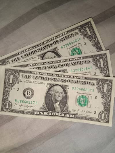 1 dollar note
