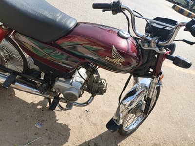 Honda CD 70 lush condition