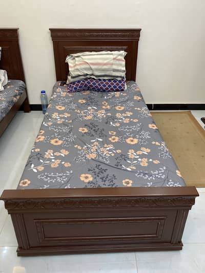 Pair of single bed