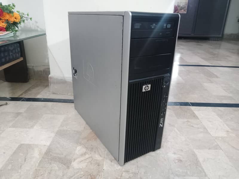 HP Z400 Workstation 12Gb DDR3 RAM | 128GB SSD / 250GB | 1GB NVIDIA GPU 1