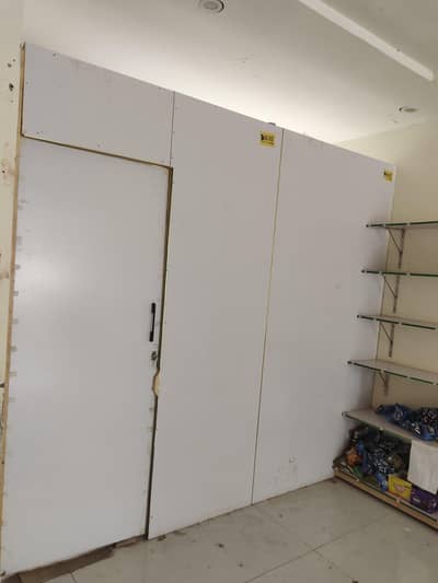 Wooden Partition with Small Door – For Sale