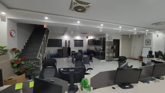 1 Kanal Fully Furnished Office For Rent Near To Emporium Mall Canal Road