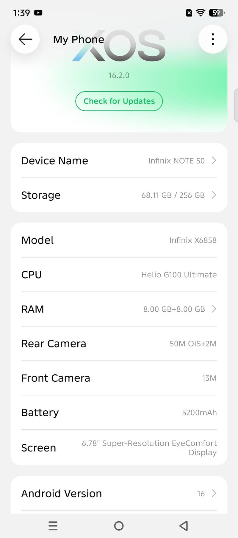 Infinix Note 50 2