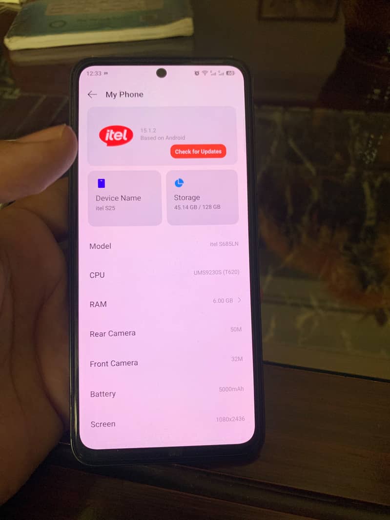 Itel S25 6