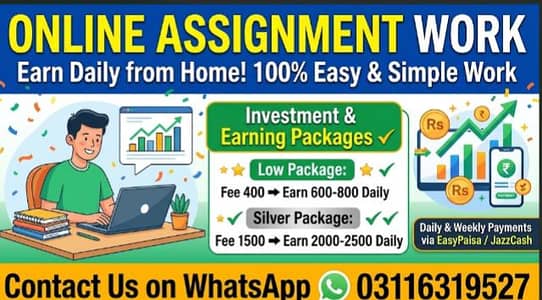 Online assignment  Happy coustamer review Contact number 03116319527