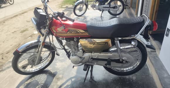 CG 125 GOLD RED