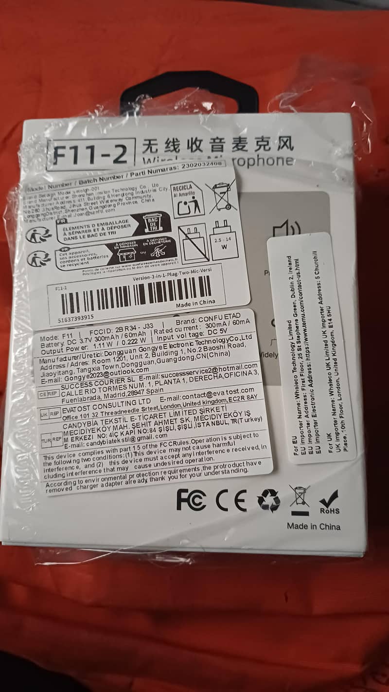 wirless mic tx 4