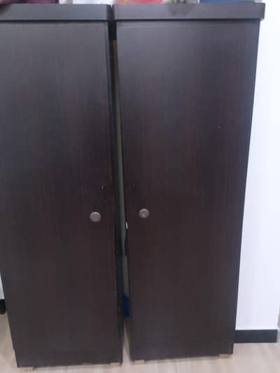 Two wardrobes for sale neat and clean