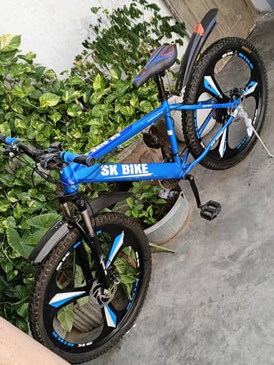 Flat tyres imported cycle with gear and hidrolic suspensions and disk