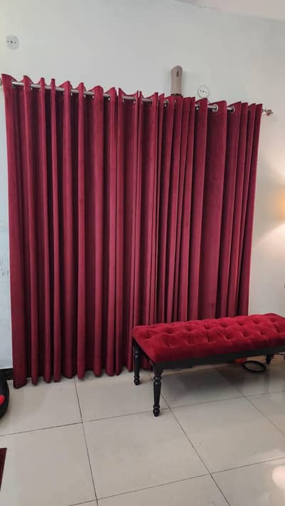Windows Curtains - Velvet Fabric