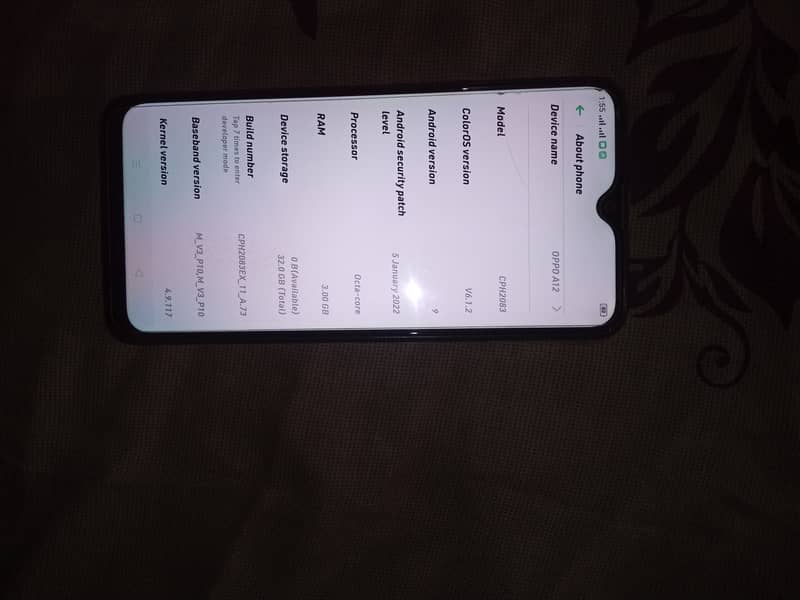 OPPO A12 4