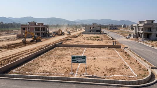 500 Sq Yd Premium Plot for Sale in F-14/2 | Development in Full Swing