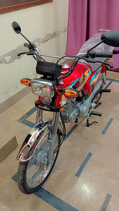 Honda CD 70 2026 Model - Zero Meter - Unregistered - Haveli lakha
