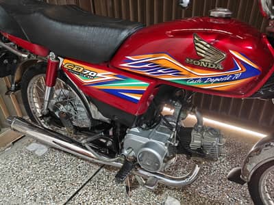 Honda CD 70 2020 Home Used First Owner Biometric Available