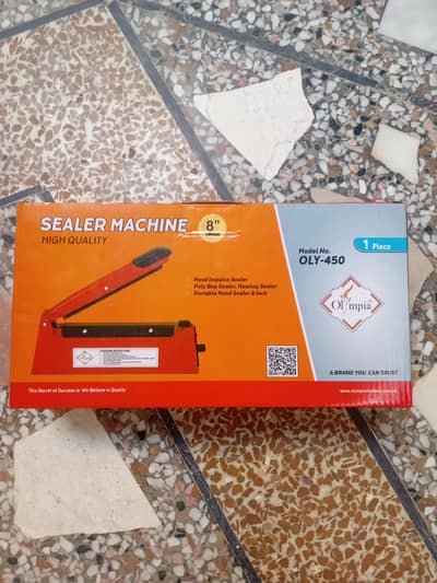 sealer machine good condition argent sell