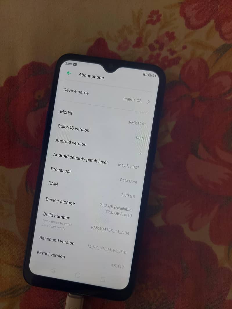 Realme C2  complete box 3