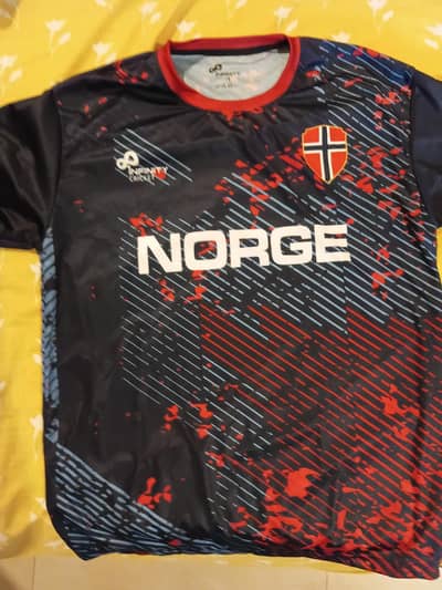 Norway cricket jersey Large size