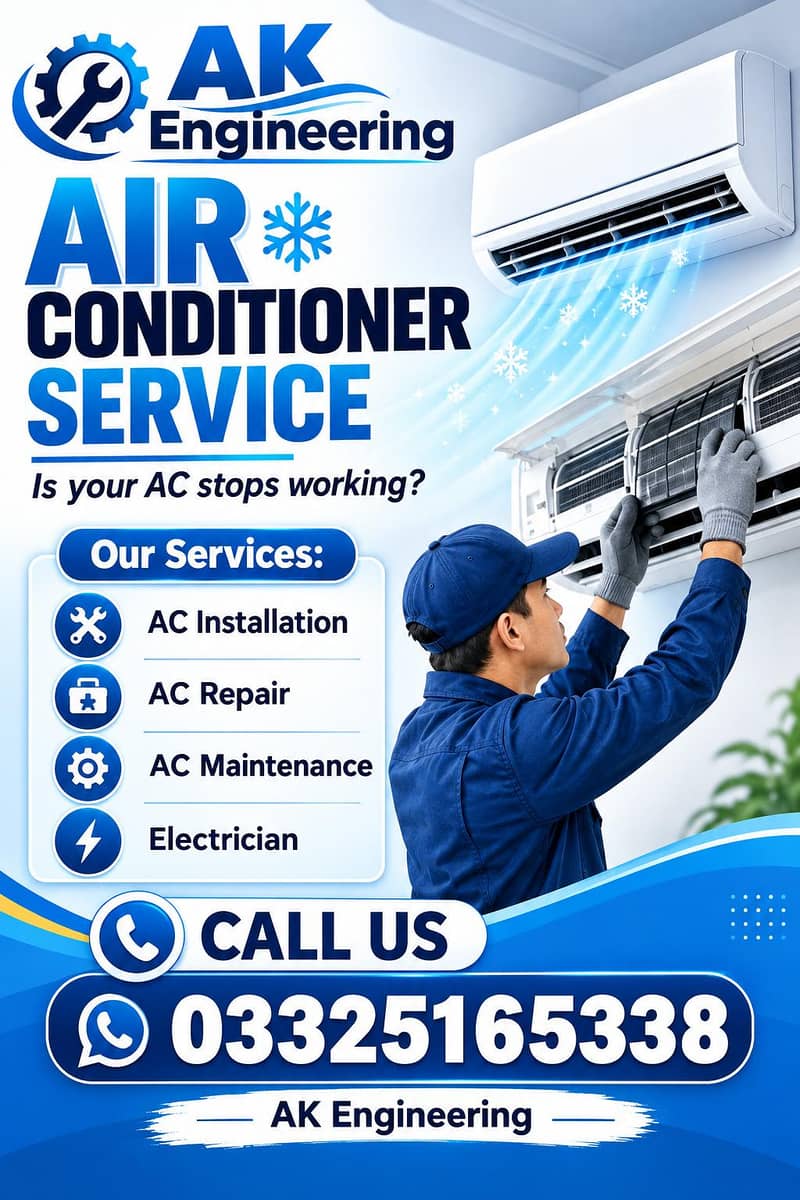split AC maintenance and installation services 0