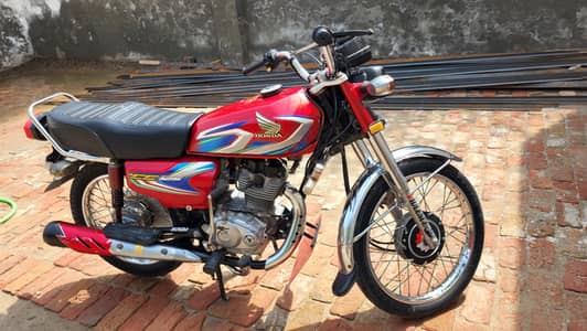 honda cg125 2022 model condition all ok drive smoth