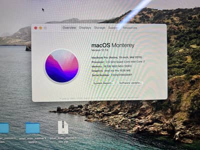 MacBook Pro 15" Retina (Mid 2015) — Core i7 / 16GB / 500GB SSD