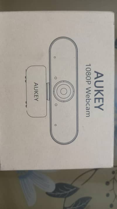 AUKEY 1080P Full HD Webcam - Plug & Play with Dual Mic