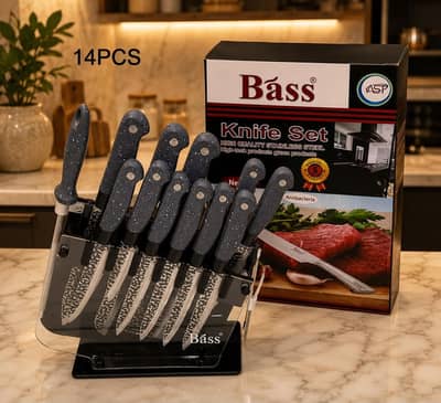 Bass knifeSet-14pcsWith 5 Year Warranty