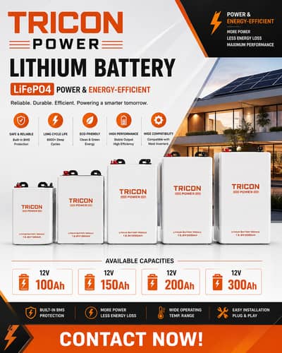 Lithium Battery 12V 24V 100Ah | 150Ah | 200Ah | 300Ah Best Price