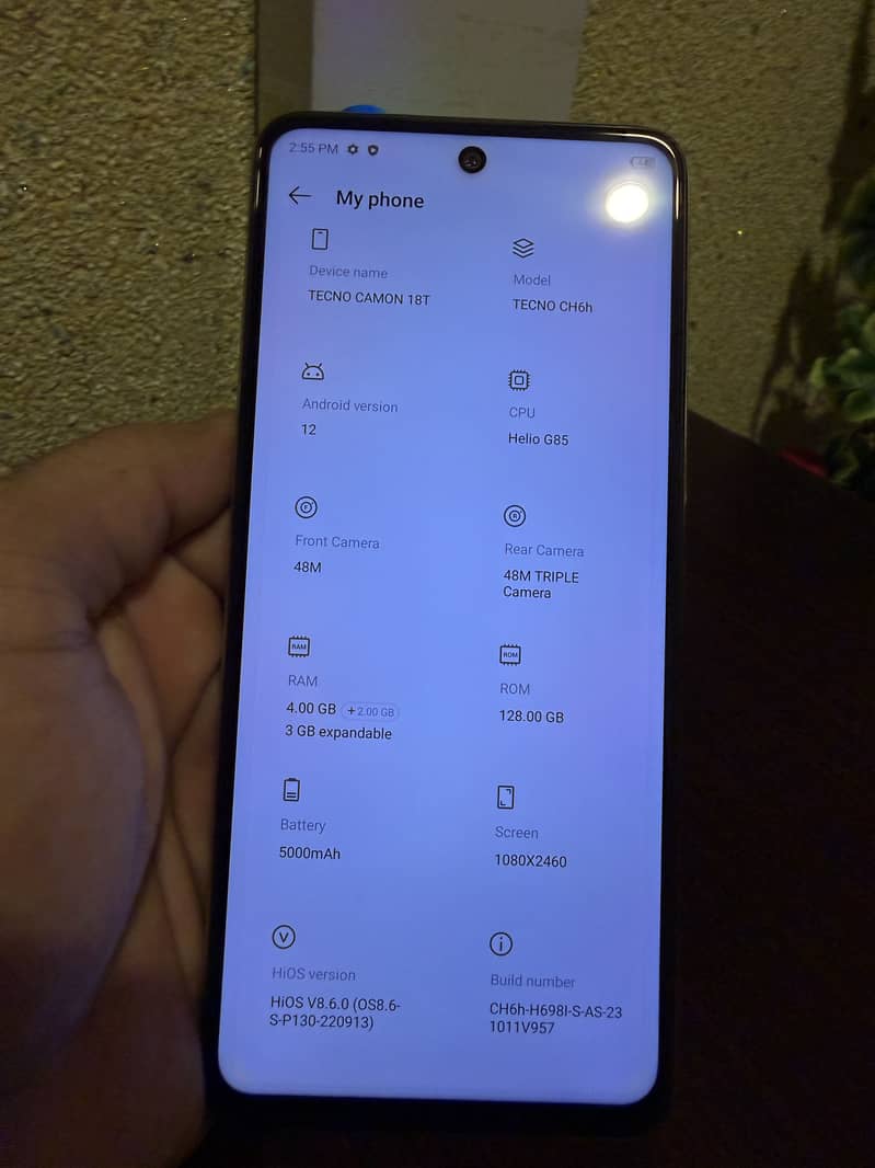 Tecno CAMON 18T 5