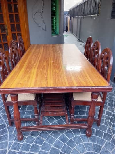 Solid Wooden Dining Table