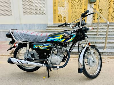 Honda CG 125 2026 Brand New 3 Service Card Available