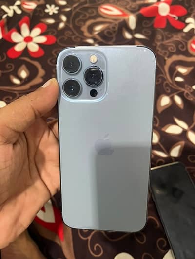 Iphone 13 promax non pta sieara blue fresh condition