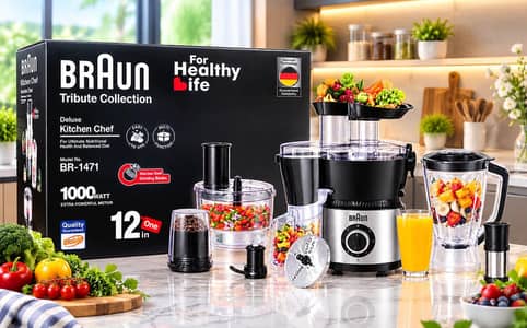 Braun Food Factory 12 in 1 Cooper