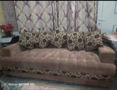 5 Seater Sofa Set For Sale With Cover Cushions