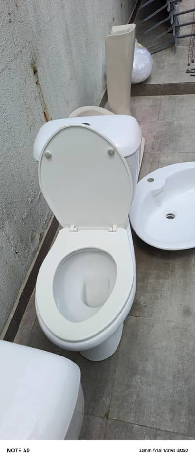 2 White Western Commode Toilet For Sale