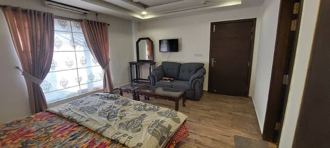 One bed furnished apartment available for rent bahria heights 1 A block