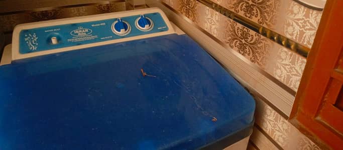 IBRAR Asia Single Tub Washing Machine – Excellent Condition