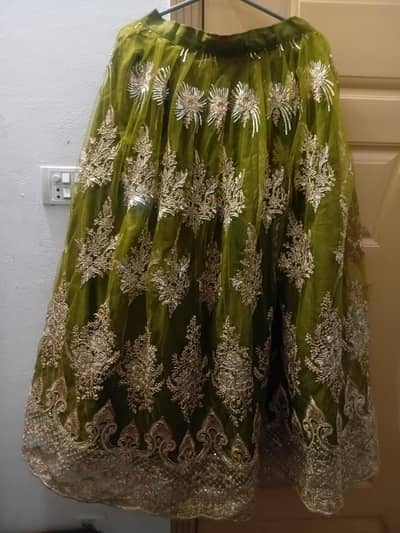 Mehendi Lehenga