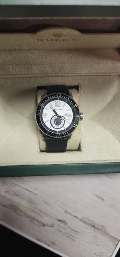 Jacques Farel, sports watch