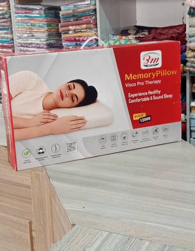 3M Memory Pillow – Visco Pro Therapy Orthopedic Sleeping Pillow