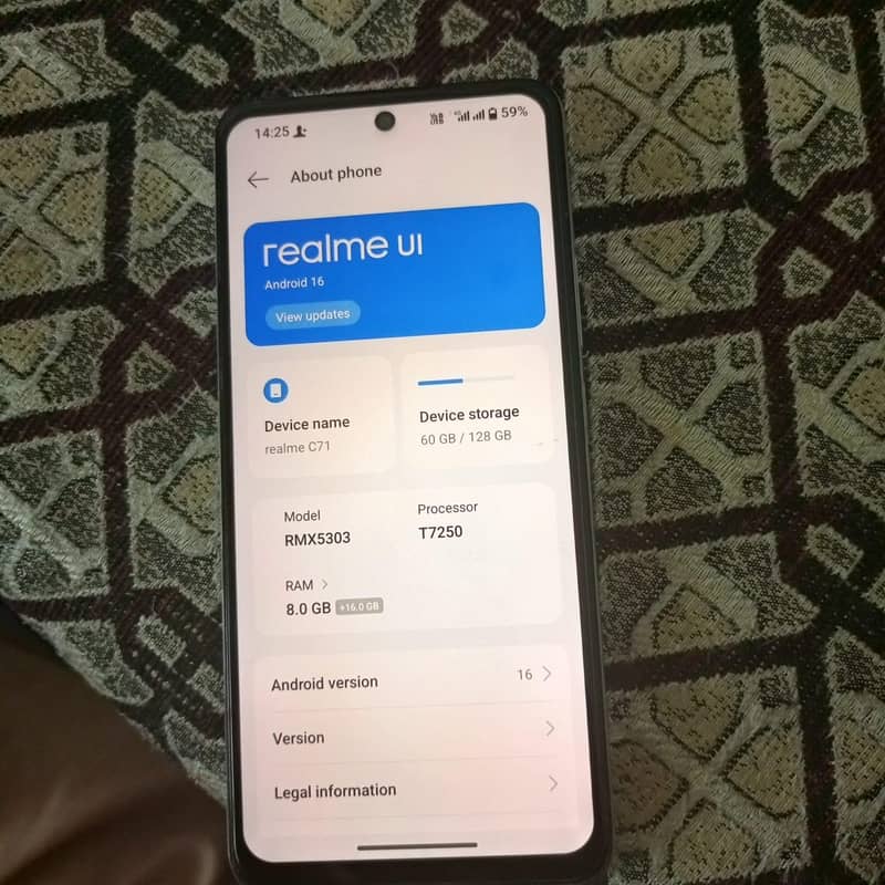 Realme C71 0