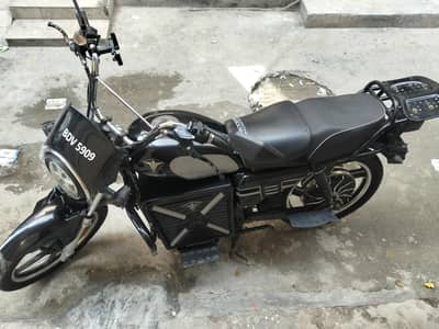Buraq Electric used bike for sale 300 kilometers