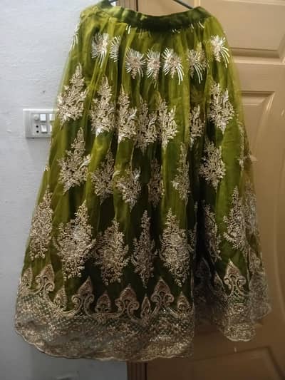 Mehendi Lehenga